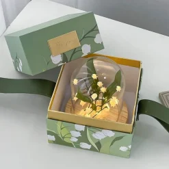 Maiglöckchen-Nachtlicht – DIY Blumenlampe