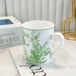 Maiglöckchen-Set aus Bone China – elegantes Blumengeschirr