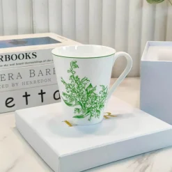 Maiglöckchen-Set aus Bone China – elegantes Blumengeschirr