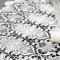 Makramee Tischläufer - Boho Chic Wohndekor