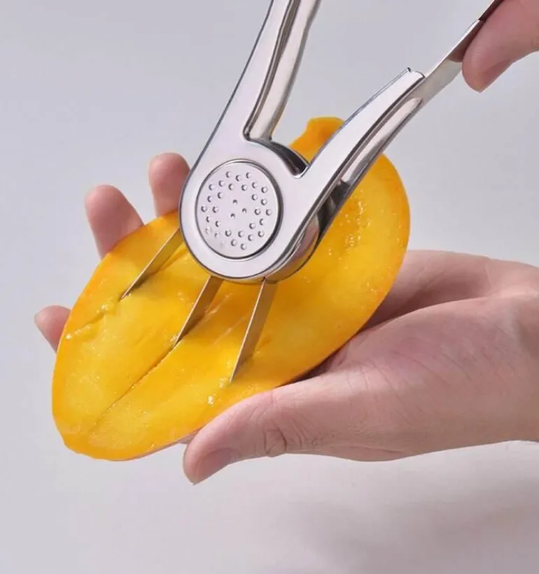 Mangoschneider aus Edelstahl – Obstschneidewerkzeug