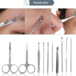 Maniküre-Set aus Edelstahl – Leicht zu tragendes All-in-One-Nagelpflegeset