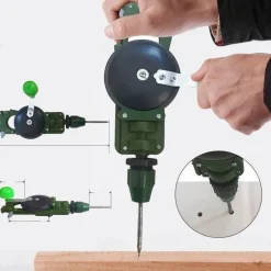 Manuelle Handbohrmaschine - DIY-Holzbearbeitungswerkzeug