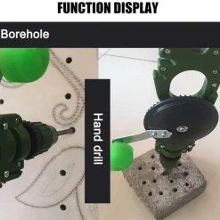 Manuelle Handbohrmaschine - DIY-Holzbearbeitungswerkzeug