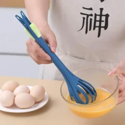 Manuelle Schneebesenzange – 2-in-1-Küchenwerkzeug zum Mixen und Servieren