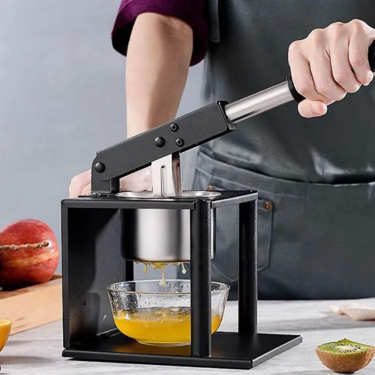 Manuelle Zitruspresse aus Edelstahl – Fresh Squeeze Press