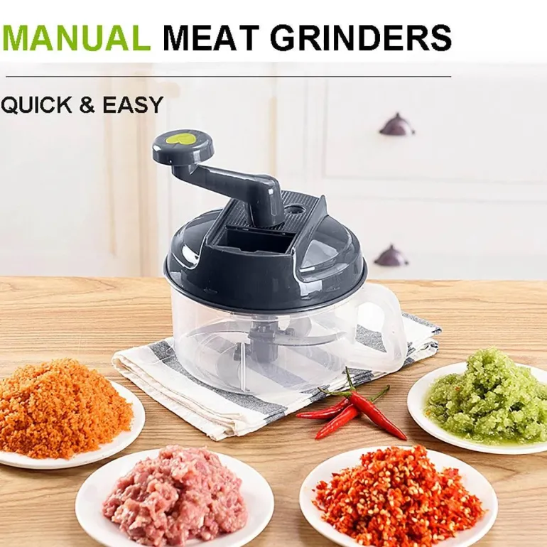 Manueller Fleisch- und Gemüsezerkleinerer - Einfacher Behälter für die Küchenmaschine