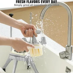 Manueller Gemüseschneider aus Edelstahl – Handelsqualität