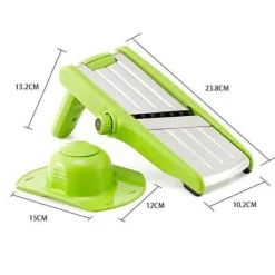 Manueller Gemüseschneider aus Edelstahl – verstellbarer Schneider