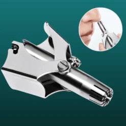 Manueller Nasenhaarschneider aus Edelstahl – Pflegewerkzeug