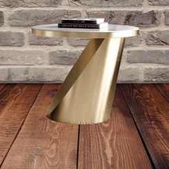 Marble Coffee Table Set - Modern Chic Stone Design