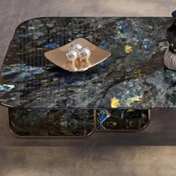 Marmor-Couchtisch – Elegantes Sandrine-Design für moderne Wohnzimmer