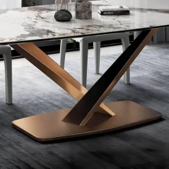 Marmor-Esstisch – Elegantes Josiane-Design für moderne Wohnungen