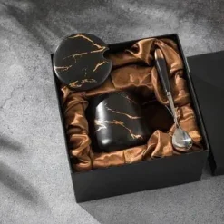Marmor-Kaffeetassen-Set – Elegante Keramiktassen-Kollektion