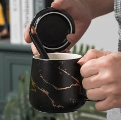 Marmor-Kaffeetassen-Set – Elegante Keramiktassen-Kollektion