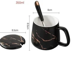 Marmor-Kaffeetassen-Set – Elegante Keramiktassen-Kollektion