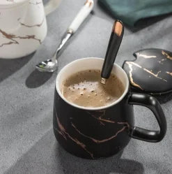 Marmor-Kaffeetassen-Set – Elegante Keramiktassen-Kollektion