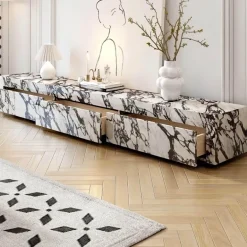 Marmor-TV-Schrank – Stilvolles Bernadette-Design