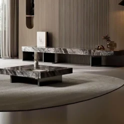 Marmor-TV-Ständer – Elegante Wohnzimmermöbel