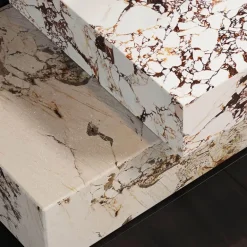 Marmor-TV-Ständer - Modernes Berenger Entertainment Center