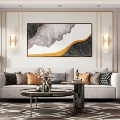 Marmor-Wandleuchte - Elegantes Osvaldo-Design