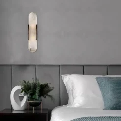 Marmor-Wandleuchte - Elegantes Osvaldo-Design