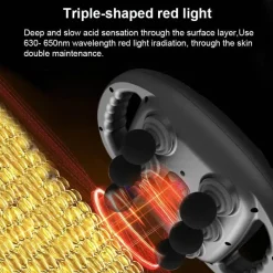 Massagepistole mit sechs Köpfen zur Muskelentspannung