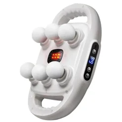 Massagepistole mit sechs Köpfen zur Muskelentspannung