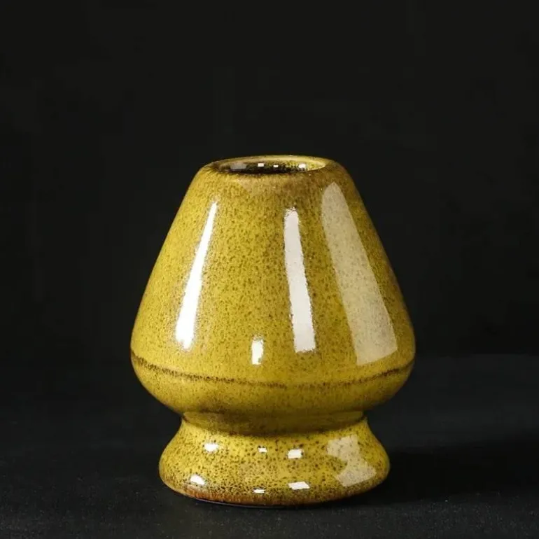 Matcha-Zeremonie-Starterset - Schüssel mit Schneebesenhalter