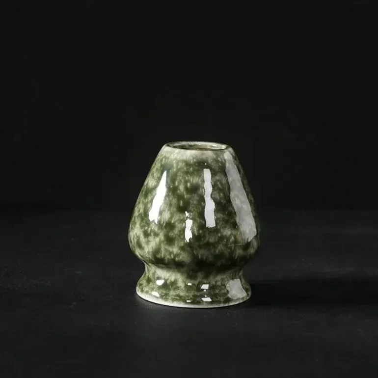 Matcha-Zeremonie-Starterset - Schüssel mit Schneebesenhalter