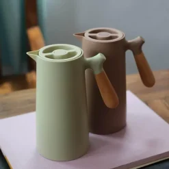 Matte Teekannen-Thermoskanne – Elegantes minimalistisches Design