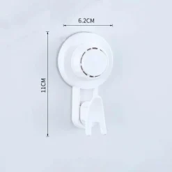 Max Hold Saugnapfhaken – Starker Vakuumhaken für den Einsatz im Homeoffice