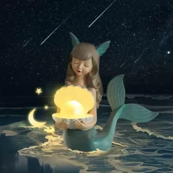 Meerjungfrau Nachtlicht - Bezauberndes Kinderdekor