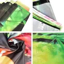 Meerjungfrau-Duschvorhang – Badezimmerdekor mit Meeresmotiven