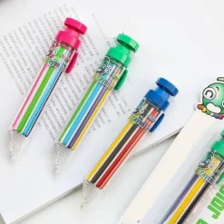 Mehrfarbiger Kinderstift – Lustiges, einziehbares Künstlerzubehör für Kinder