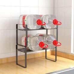 Mehrschichtiger Geschirr-Organizer – Aufbewahrungslösung für die Küchenarbeitsplatte