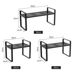 Mehrschichtiger Geschirr-Organizer – Aufbewahrungslösung für die Küchenarbeitsplatte