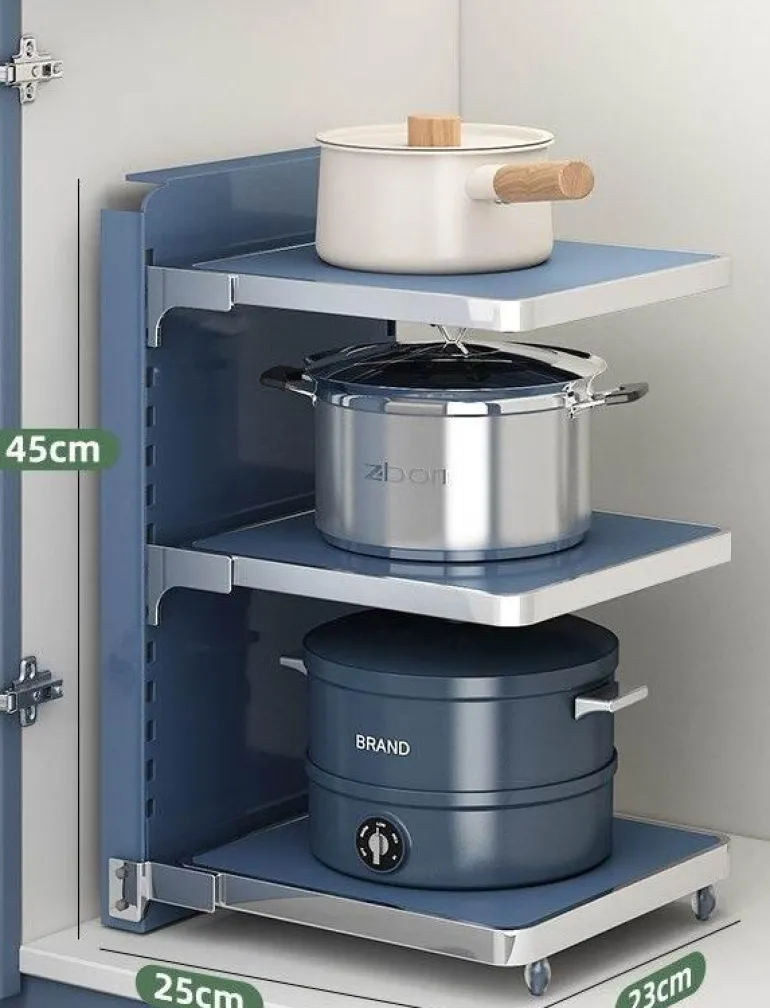 Mehrschichtiger Küchen-Organizer – Intelligentes Lagerregal