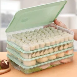 Mehrschichtiger Vorratsbehälter für Lebensmittel – stapelbarer Meal-Prep-Organizer