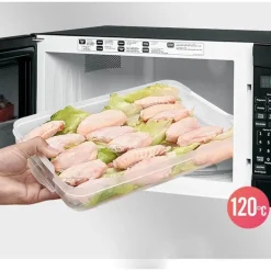 Mehrschichtiger Vorratsbehälter für Lebensmittel – stapelbarer Meal-Prep-Organizer