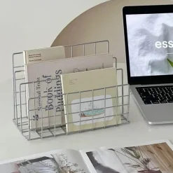 Mehrstufiger Aufbewahrungs-Organizer – Vielseitige Gitterregal-Lösung