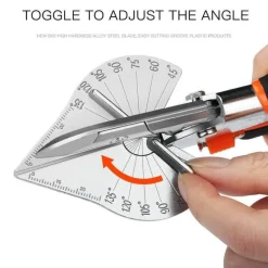 Mehrwinkel-Scherenschneider für Holzrohre – multifunktionales Schneidwerkzeug