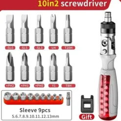 Mehrwinkel-Schraubendreher-Set – Vielseitiges Heimwerker-Werkzeugset