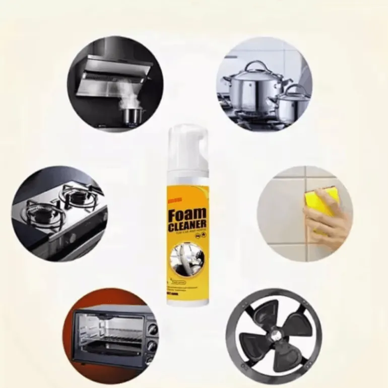Mehrzweck-Schaumreiniger-Spray – Einfache Reinigungslösung