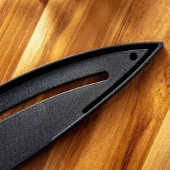 Messerklingenscheide - Küchenschutz aus schwarzem Kunststoff