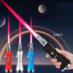 Metall-Turbinen-Fackelfeuerzeug - Flammenanzünder für den Außenbereich