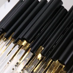 Midnight Glow Kronleuchter – Elegante Kristallleuchte