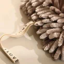 Mikrofaser-Chenille-Handtuch – weiches, saugfähiges, schnell trocknendes Handtuch mit Schlaufen