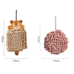 Mikrofaser-Chenille-Katzenhandtuch – Super saugfähiges, schnell trocknendes Küchenhandtuch