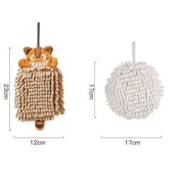 Mikrofaser-Chenille-Katzenhandtuch – Super saugfähiges, schnell trocknendes Küchenhandtuch